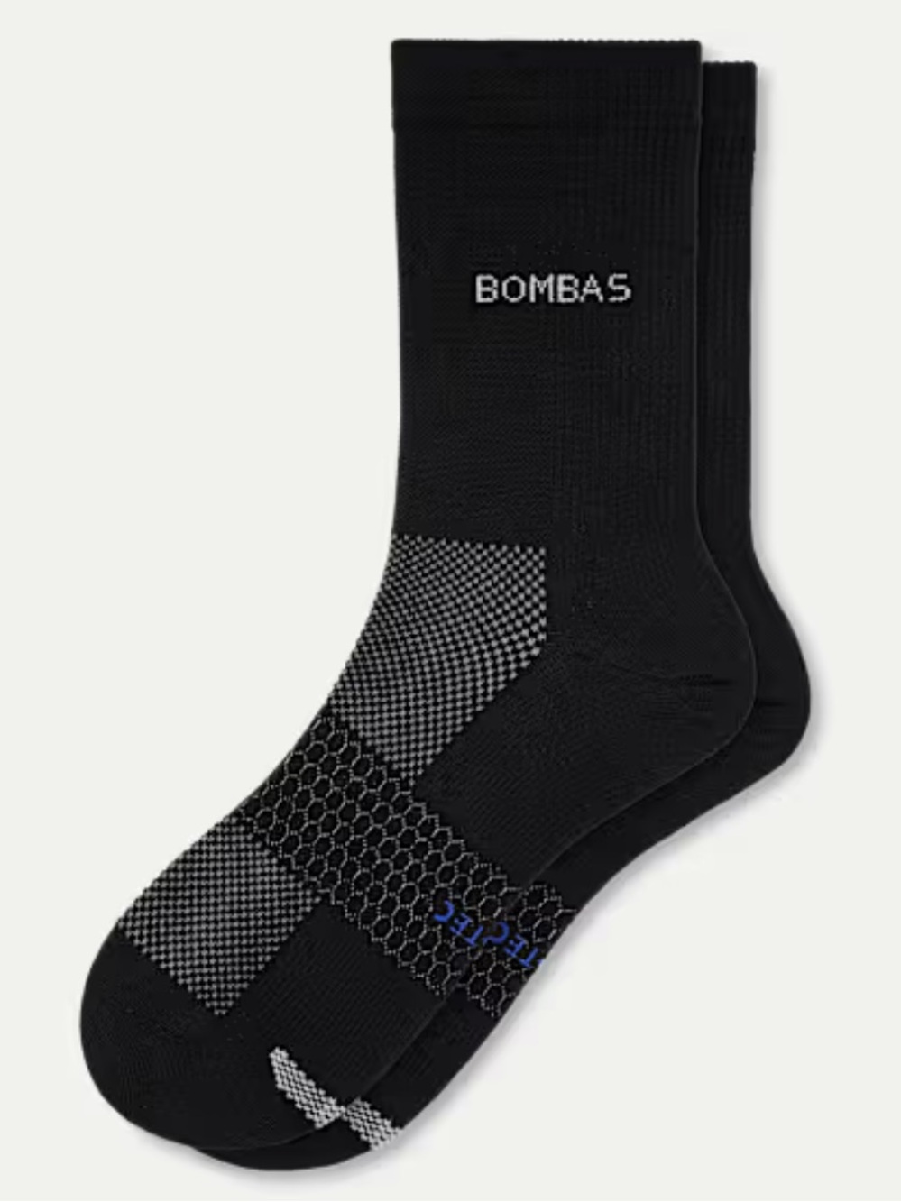 NWOT Bombas Women’s UltraLite Sport Half Calf Black Socks - Unisex Large